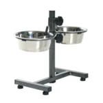 Matbar till hund Justerbar i höjd