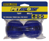 Tuff Balls Tennisbollar 6cm Blå | 2-Pack