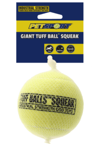 Stor Tennisboll PetSport Giant Tuff Ball | 10cm
