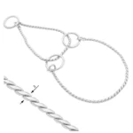 Snakelänk Silver Halvstryp 3mm | Finns i flera längder