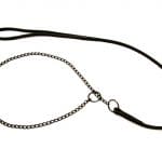 Utställningskoppel med Kedja | Finns i flera storlekar