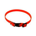 Valphalsband Orange | 10mm x 22-34cm