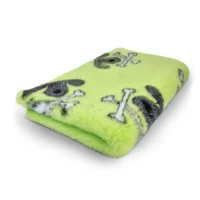Hundfäll Crossbones Lime