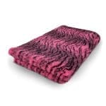 Hundfäll HEL RULLE Tiger Cerise Svart 5m