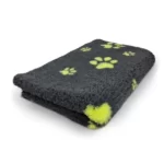 Hundfäll Dog Feet Mörkgrå Lime