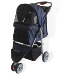 Hundstroller Mörkblå | 3-hjul