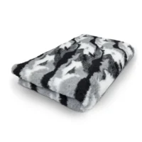 Hundfäll Camo Grå