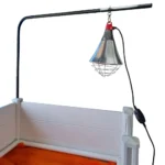 Värmelampa för valpar inkl. hållare | Passar våra valplådor