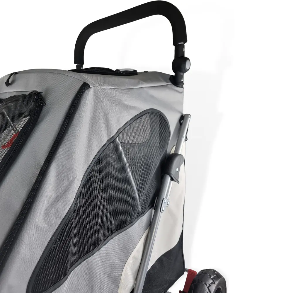 Hundvagn Deluxe, utställningsvagn för hundar upp till 30kg