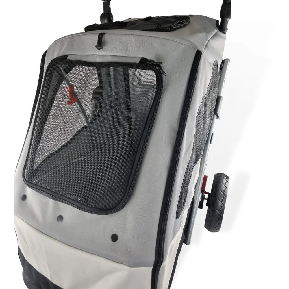 Hundvagn Deluxe, utställningsvagn för hundar upp till 30kg