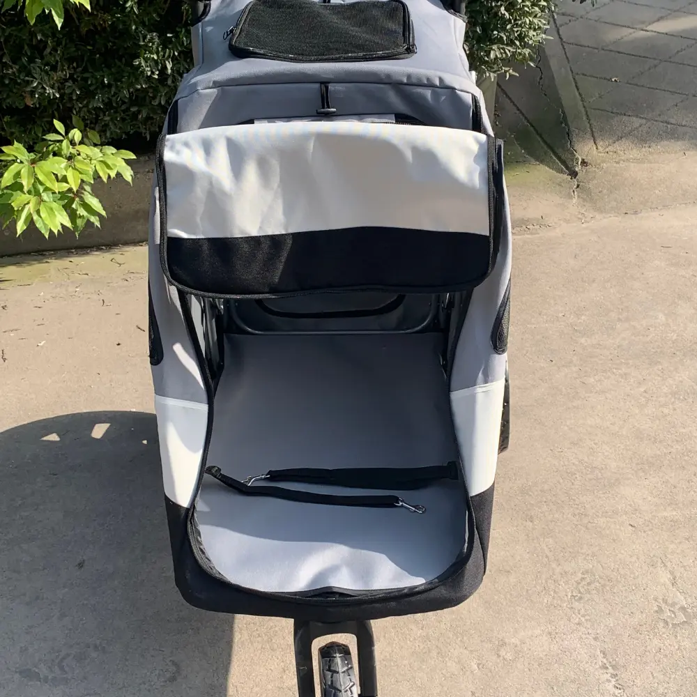 Hundvagn Deluxe, utställningsvagn för hundar upp till 30kg