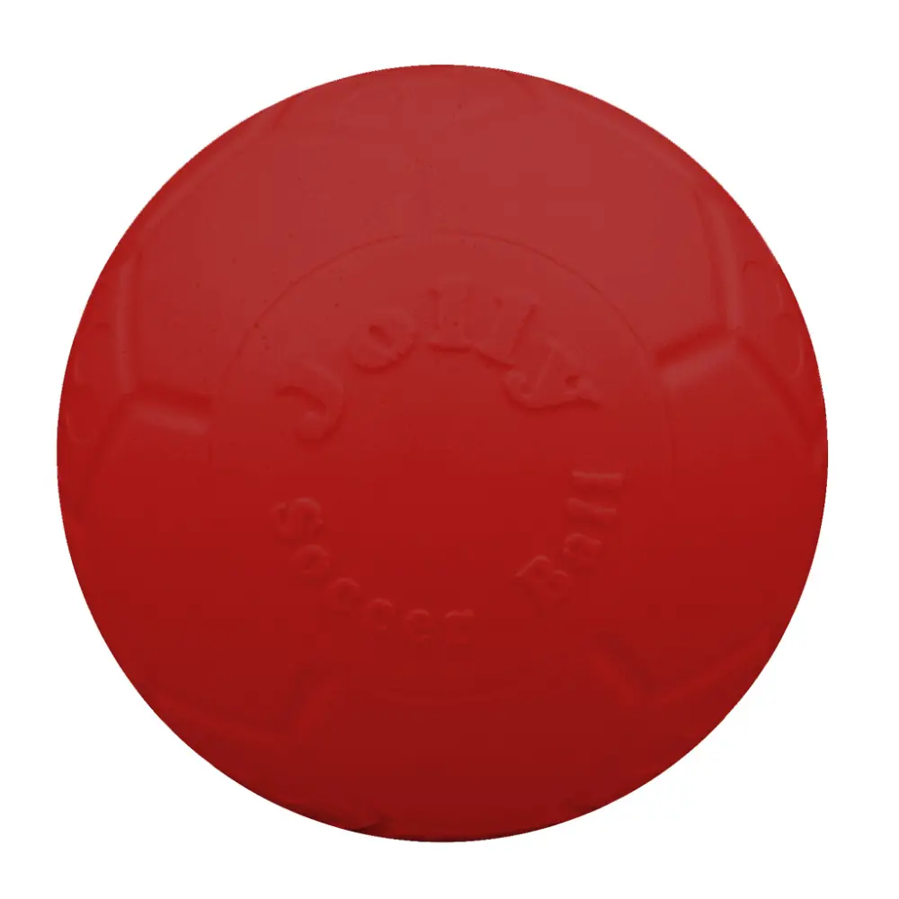 Jolly Ball Röd – Den hållbara fotbollen som aldrig tappar luften!