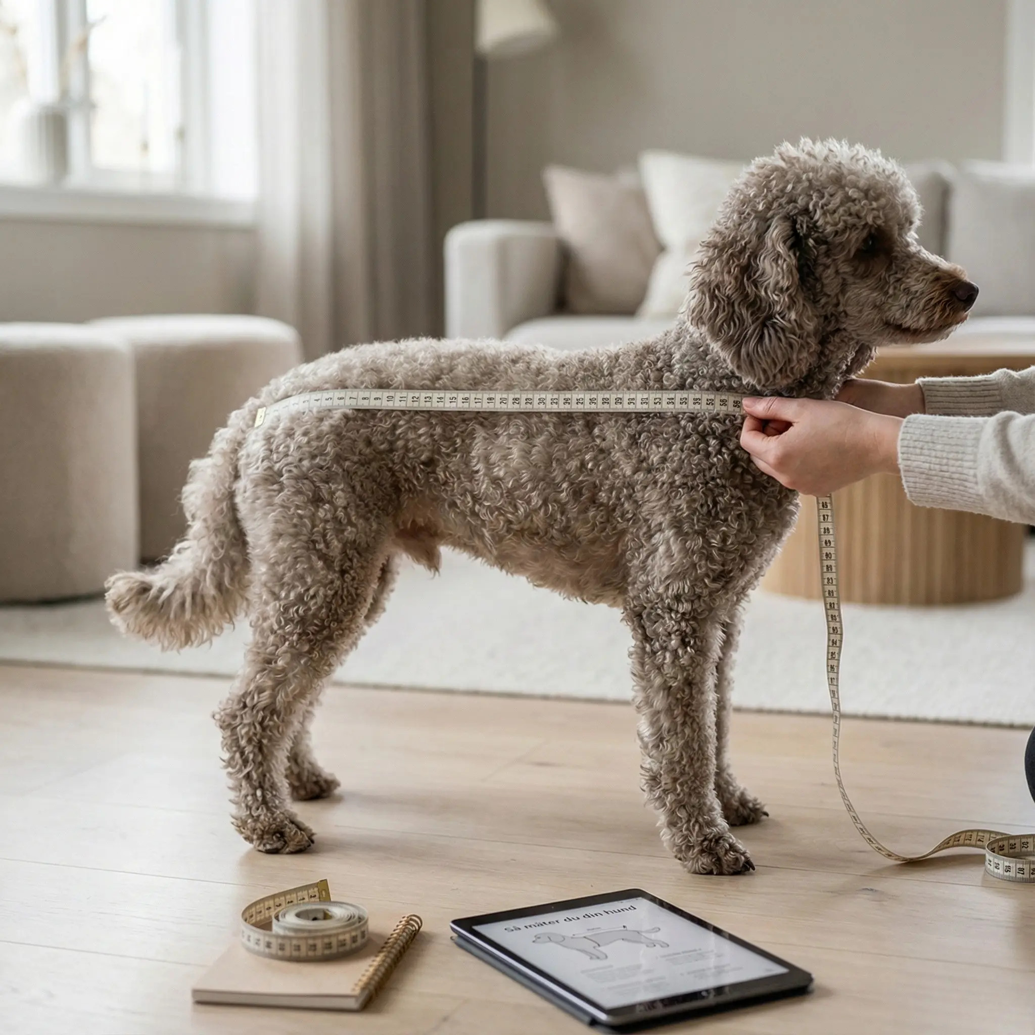 Så mäter du din hund – Storleksguide för hundkläder
