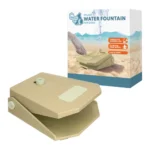 Beige Vattenfontän för trädgården