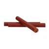 Mjuka röda godispinnar för hundträning från Luna's Choice Big Stick Lax 5-pack i närbild.