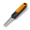 Fiskars ergonomisk klofil med orange och svart SoftGrip-handtag för hundklor