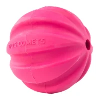Dog Comets Halley rosa gummiboll för hundar