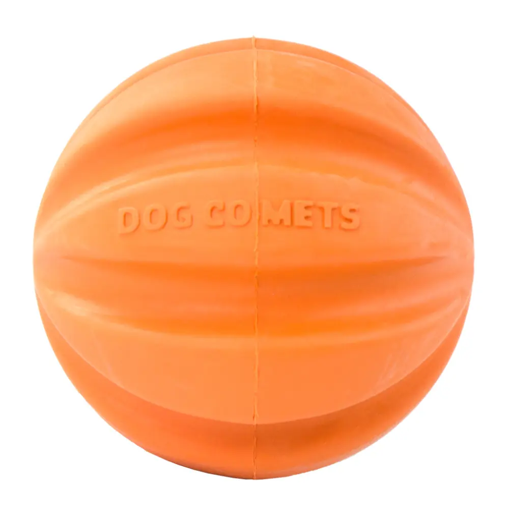 Dog Comets Swift Tuttle orange gummiboll för hundar