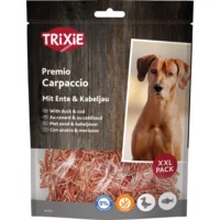 Hundgodis Carpaccio med Anka & Torsk