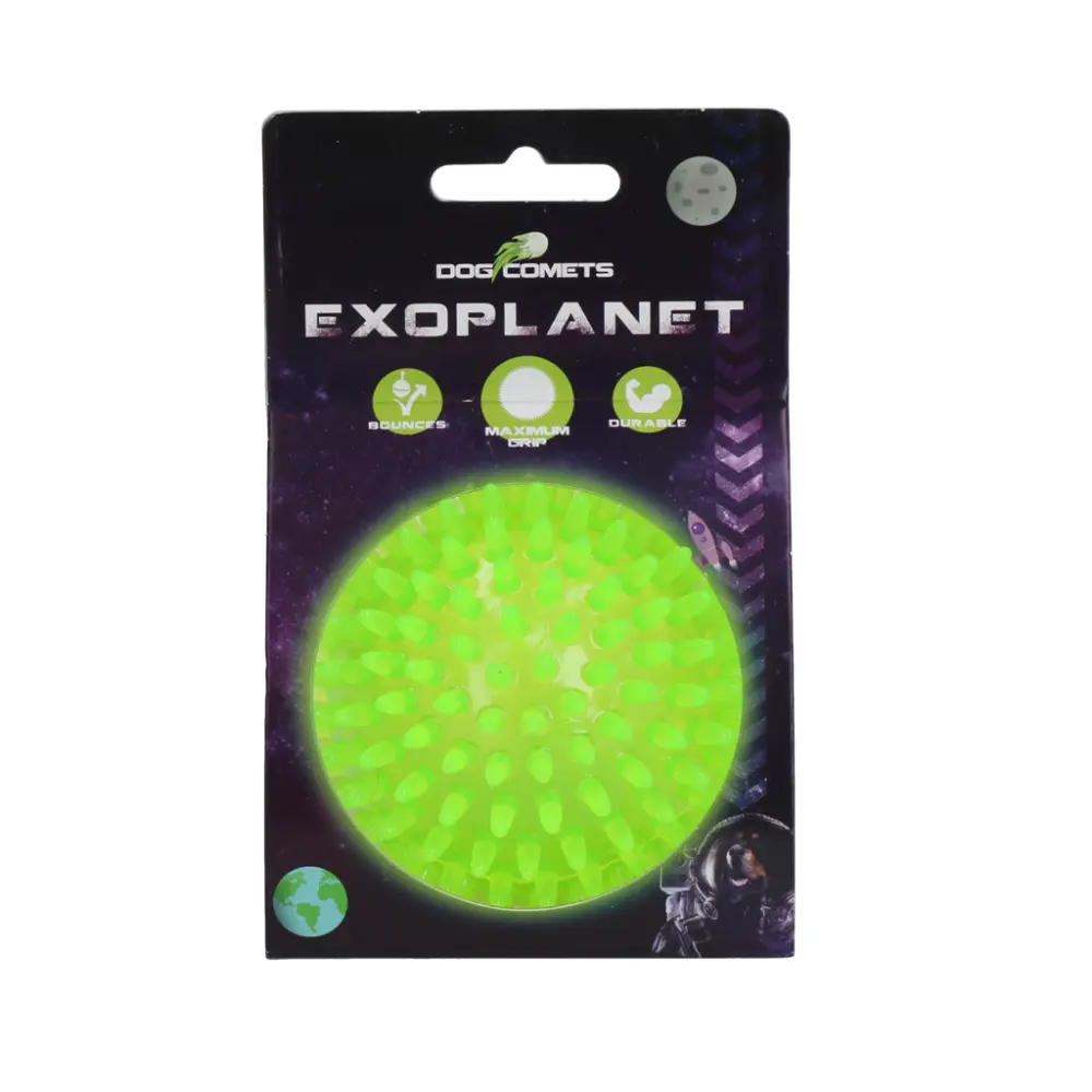Exoplanet Spiky Ball Grön