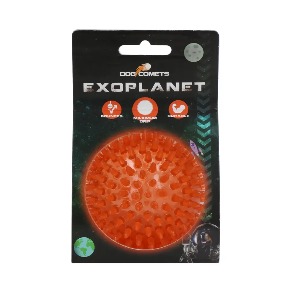 Exoplanet Spiky Ball Orange